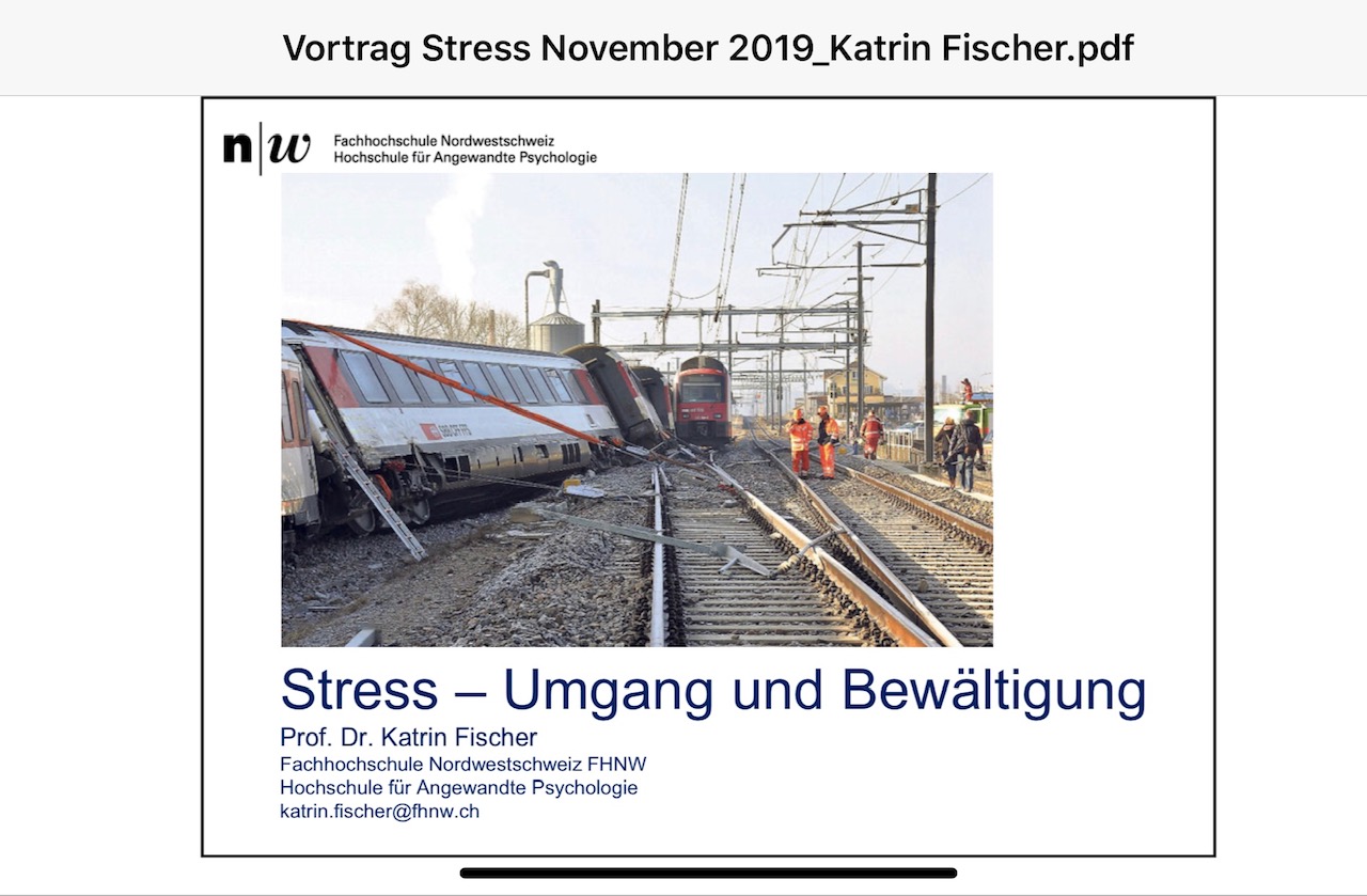 Read more about the article Fachvortrag “Stress im Einsatz”